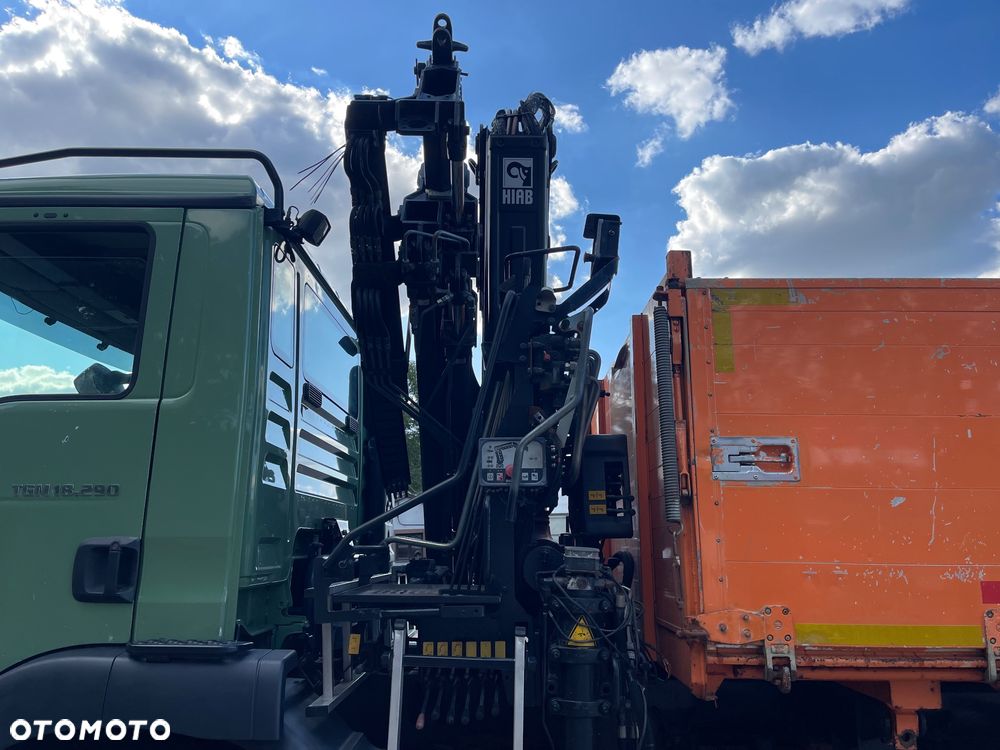 MAN TGM 18.290/HDS HIAB 122DS-3 DUO/WYWROTKA 3-STRONNA/SKŁADANY W Z - 7