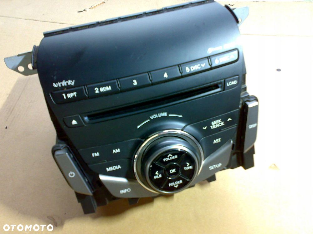 hyundai grandeur azera 2011 2014 radio panel nawigacja 6 disc mp3 - 3