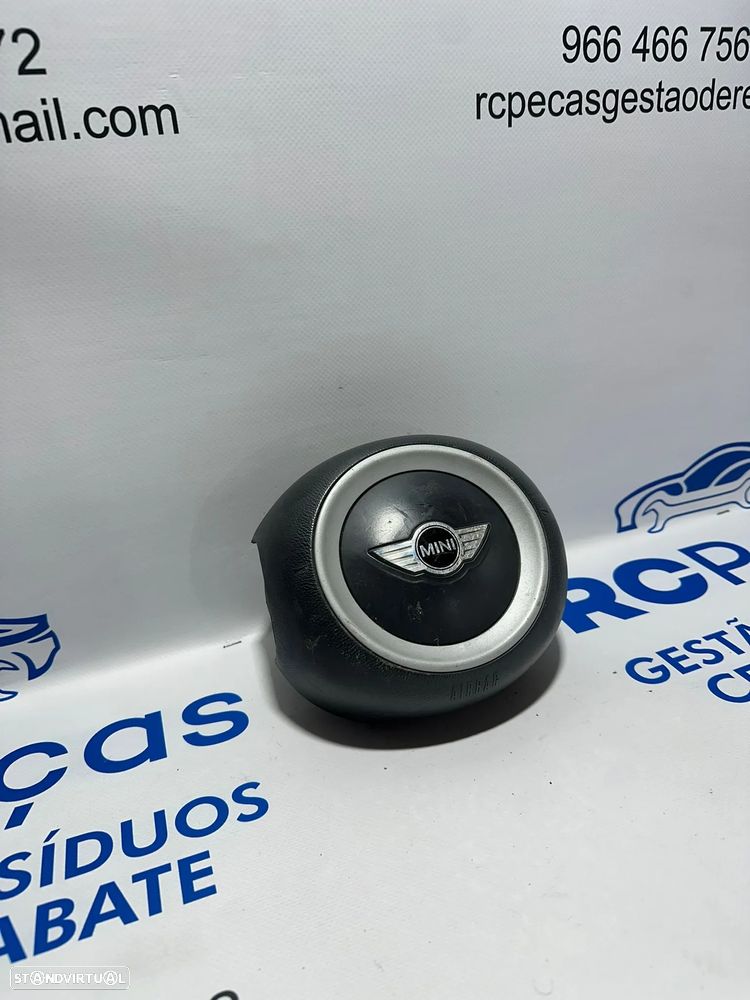 .Airbag Volante 3 Braços BMW Mini Cooper One S D R50 R52 Cabrio R53 6762450 2001 - 2007 - 2