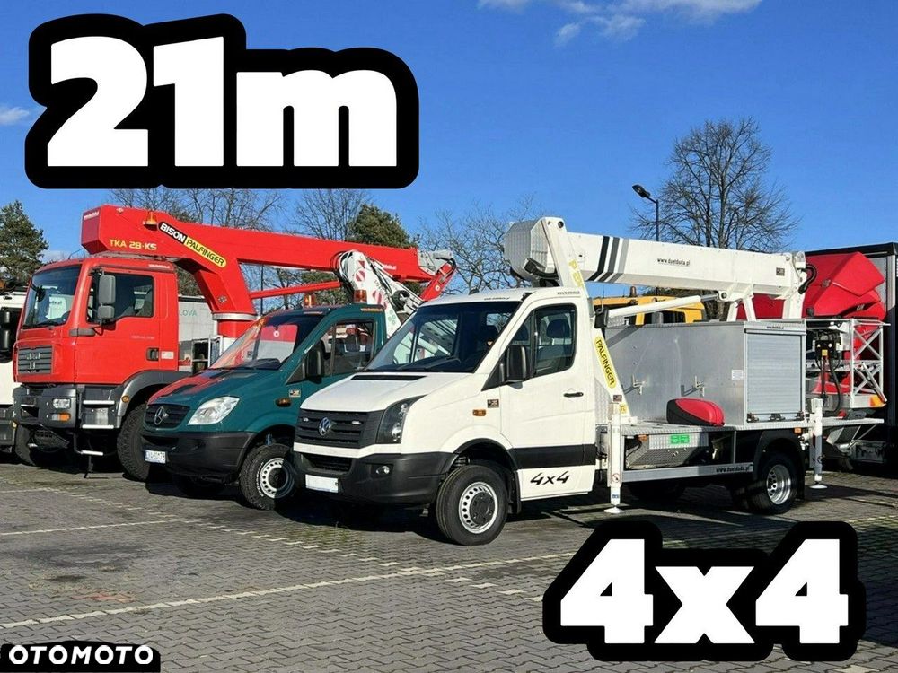 Iveco Volkswagen Crafter 4x4 Zwyżka 21m Palfinger P210BK  JIP-Ogon udt - 2