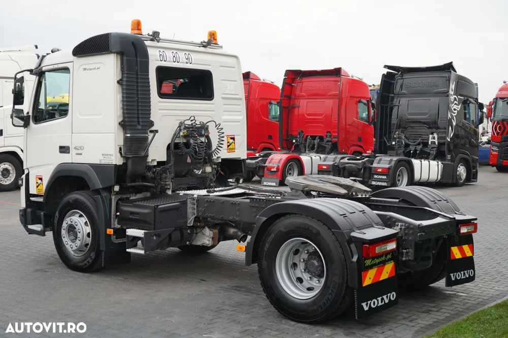 Volvo FMX 420 / RETARDER / 13 LITRI / CABINĂ JOSĂ / I-SHIFT / EURO 6 - 7