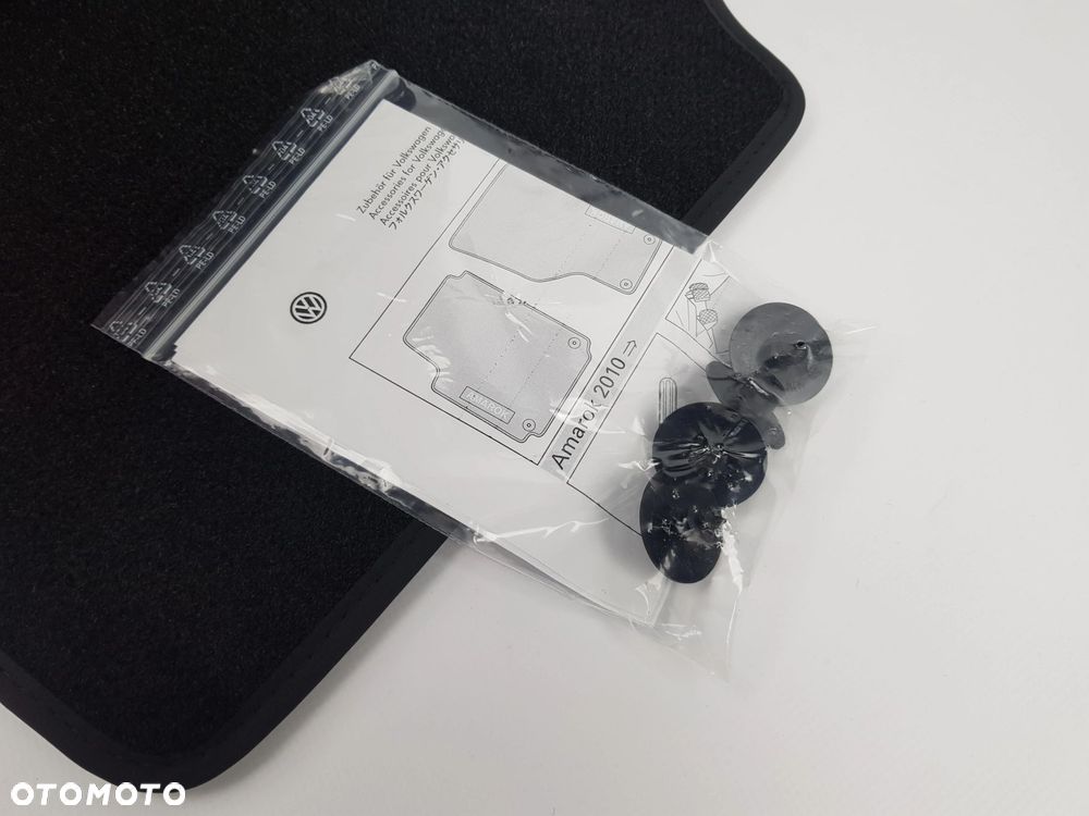NOWE ORYGINALNE Dywaniki samochodowe welurowe Volkswagen Amarok 2H7061275 - 4