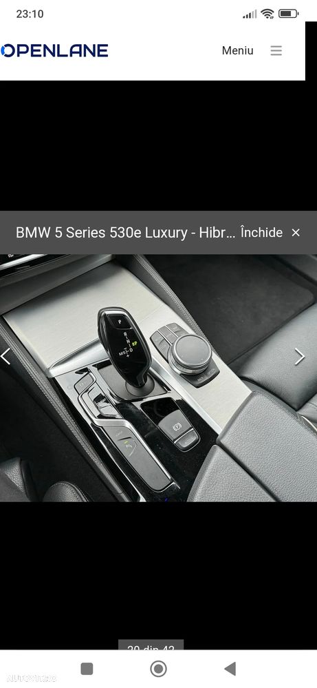 BMW Seria 5 530e Aut. Luxury Line - 10