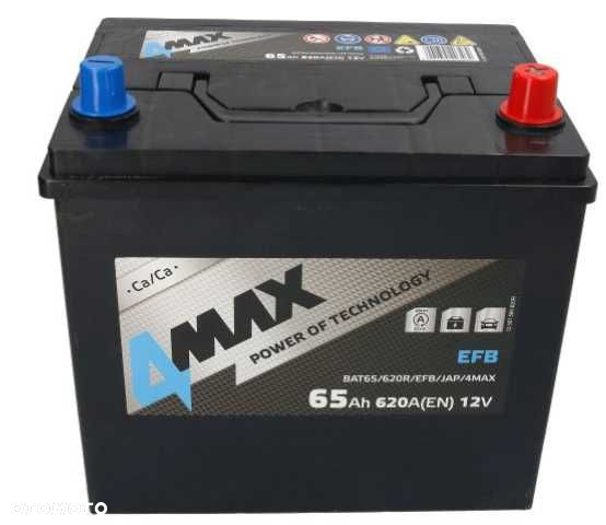 Akumulator JENOX 4MAX EFB 12v 65ah 620a P+ Radom, wysyłka free - 2