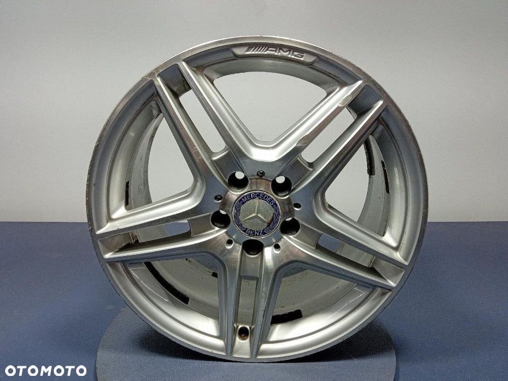 MERCEDES E KLASA W212 FELGA ALUMINIOWA AMG 8.5JX18 ET48 5X112 A2124013602 - 1