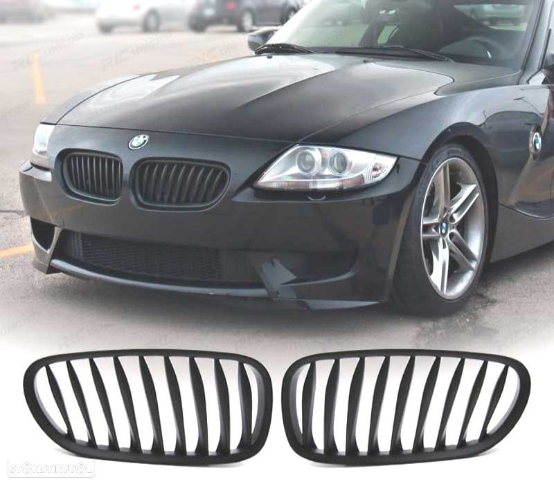 PARRILLA BMW Z4 E85 ROADSTER COUPE 03-09 PRETO MATE - 1