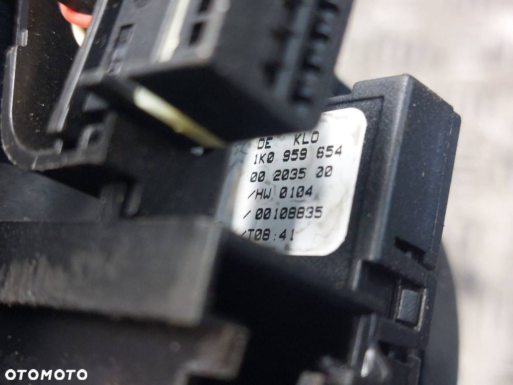 MANETKA PRZEŁĄCZNIK ZESPOLONY TAŚMA SYGNAŁU AUDI A3 8P 1K0959653 1K0953519A - 8