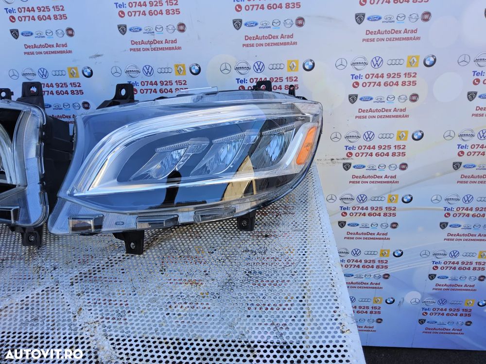 Far Led Mercedes Sprinter w907 faruri Led stânga dreapta complete cod a9109067600 a9109067500 dupa 2018 - 8