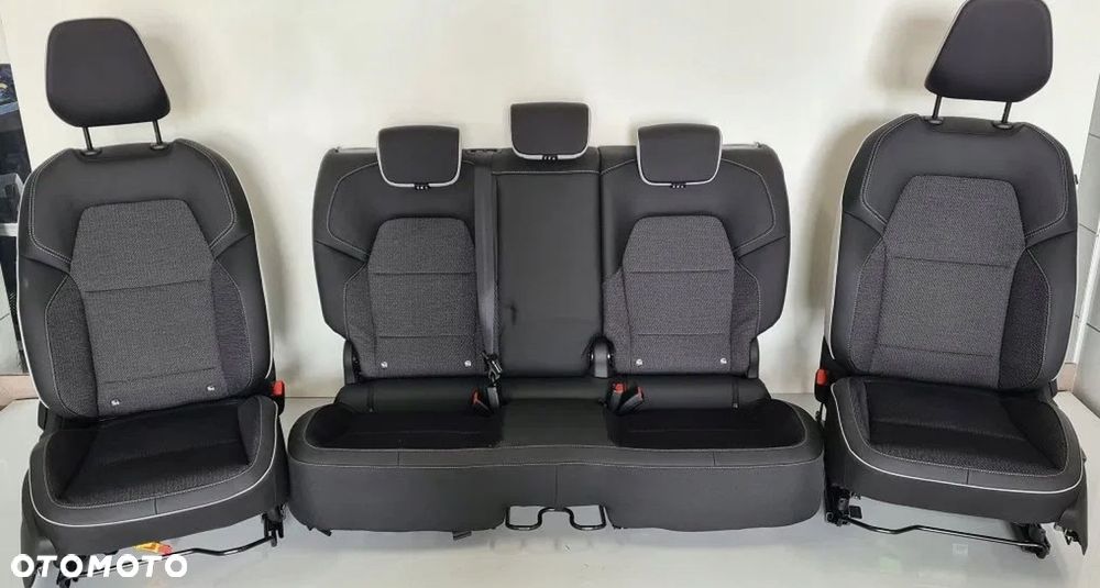 FOTELE KANAPA PÓŁSKÓRA KPL. CAPTUR II NOWE - 1