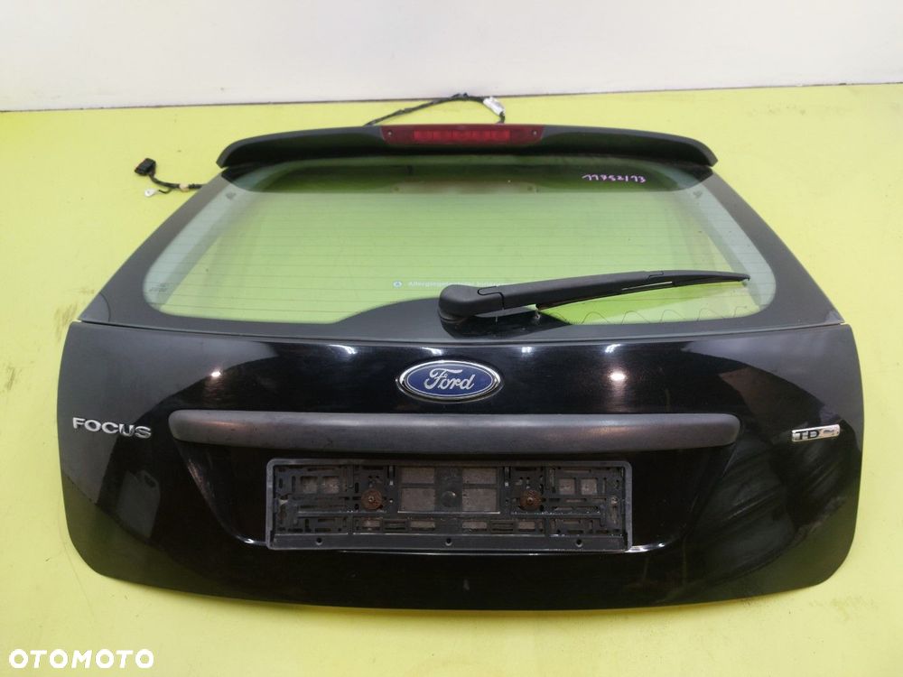 Klapa tył tylna BAGAŻNIKA FORD FOCUS MK2 04-07 HATCHBACK Panther Black / F3 - 1