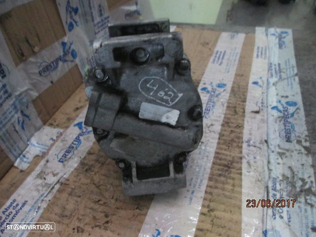 Compressor AC 517459310 FIAT PANDA 2007 1.3 MULTIJET LANCIA YPSILON 4 FASE 2 2007 1.3JTD 75CV 3P VIOLETA DIESEL DENSO - 2