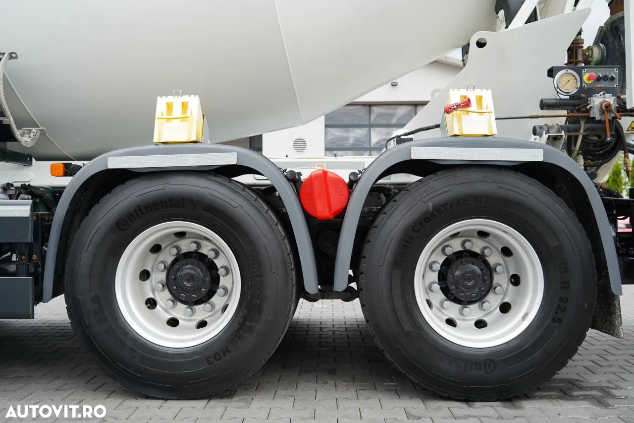 MAN TGS 32.470 / 8X4 / BETONIERĂ / 9 M3 / CIFA / JANTE DIN ALIAJ / EURO 6 / CONTRACT DE SERVICE POST-SERVICE - 25