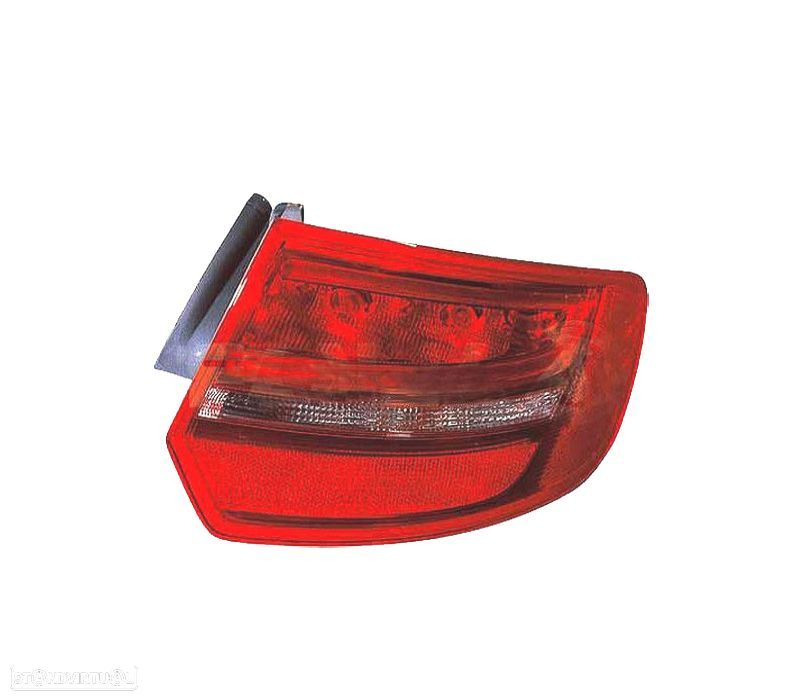 FAROLIN DIR PARA AUDI A3 SPORTBACK 5P 09-12 BRANCO LED VERMELHO - 1