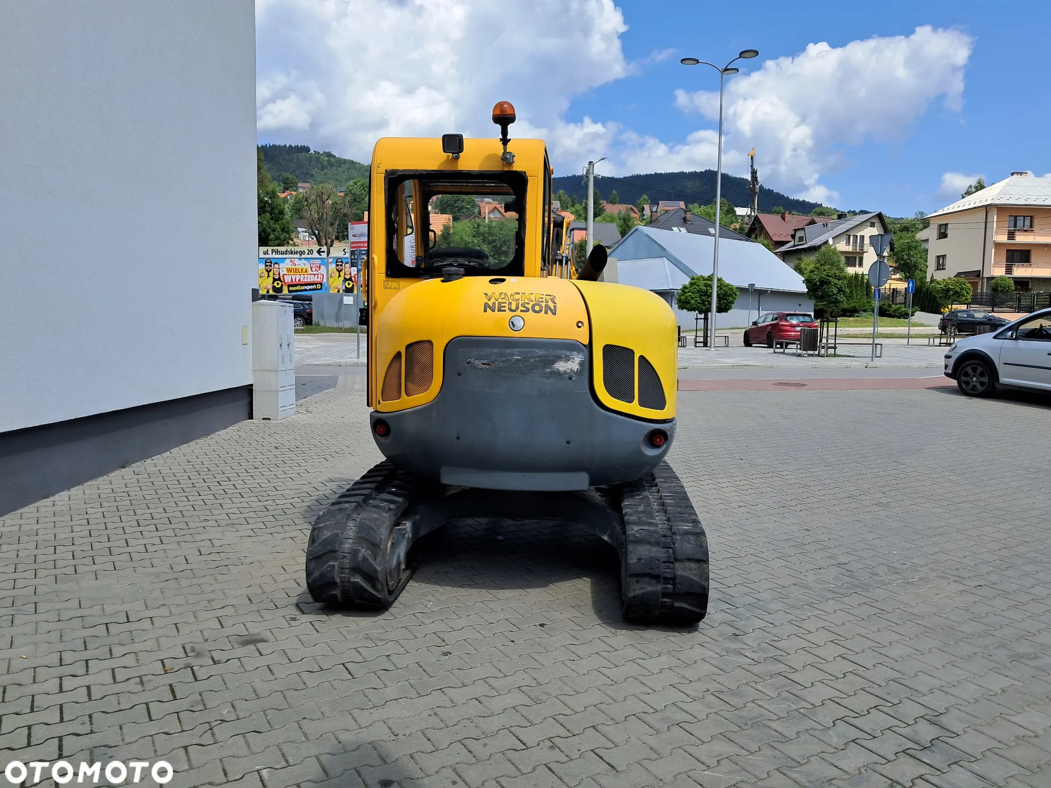Wacker Neuson EZ 53 waga 5t TON * 3 ŁYŻKI * silnik Perkins turbo 60KM * 2016r 4570 mtg koparka minikoparka oświetlenie - 8