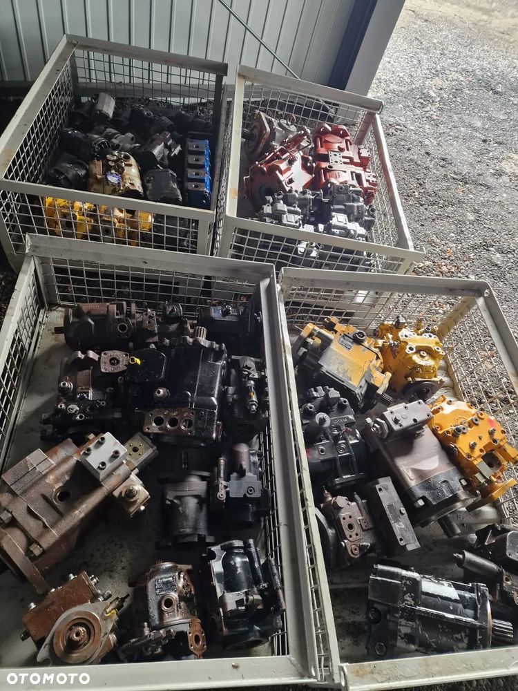 Pompa hydrauliczna silnik jazdy reduktor obrotu rozdzielacz hydrauliczny  różne typy do ciągników maszyn budowlanych i leśnych - 10