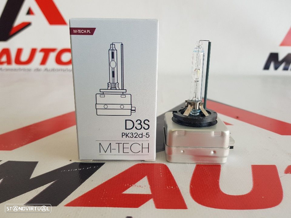 Lâmpada Xenon D3S 6000k M-Tech
