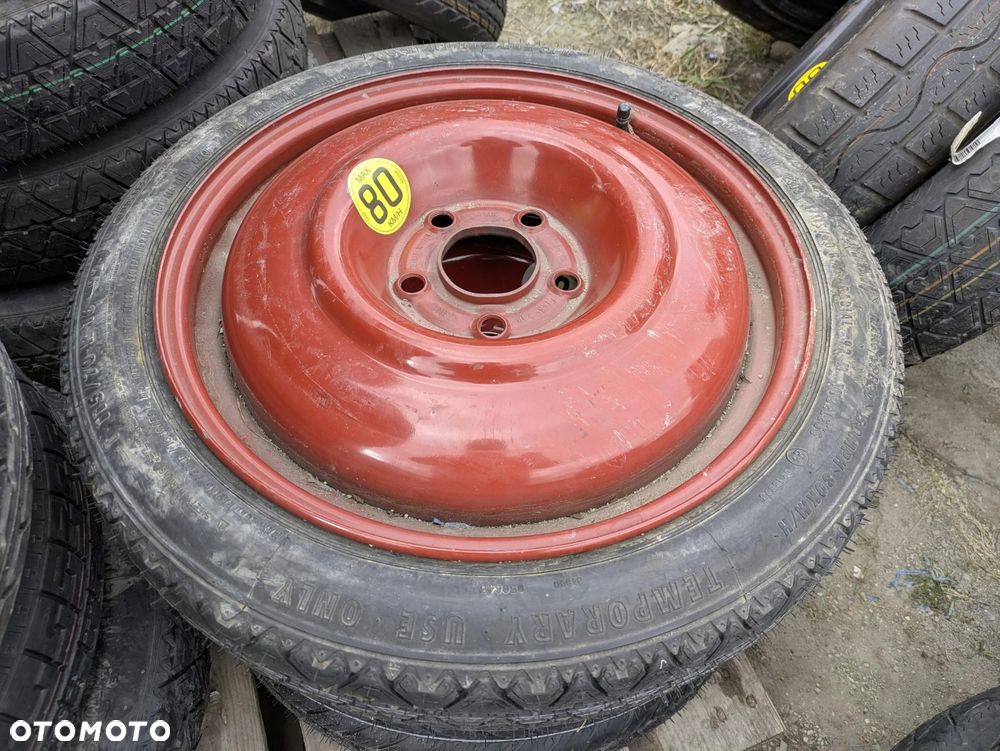 KOŁO ZAPASOWE DOJAZD DOJAZDÓWKA SAAB 5X110 ET43 115/70 R16 4569661 1010268 - 1