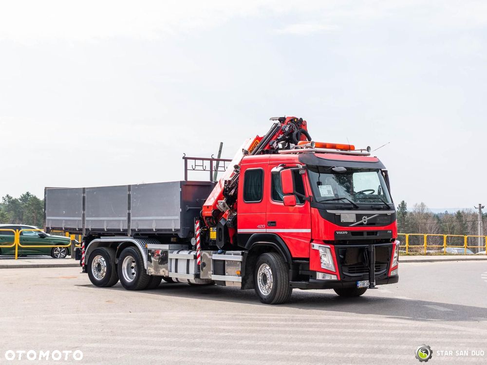 Volvo FM420 6x2 PALFINGER PK 34002 SH HDS Żuraw Fly Jib Hakowiec - 10