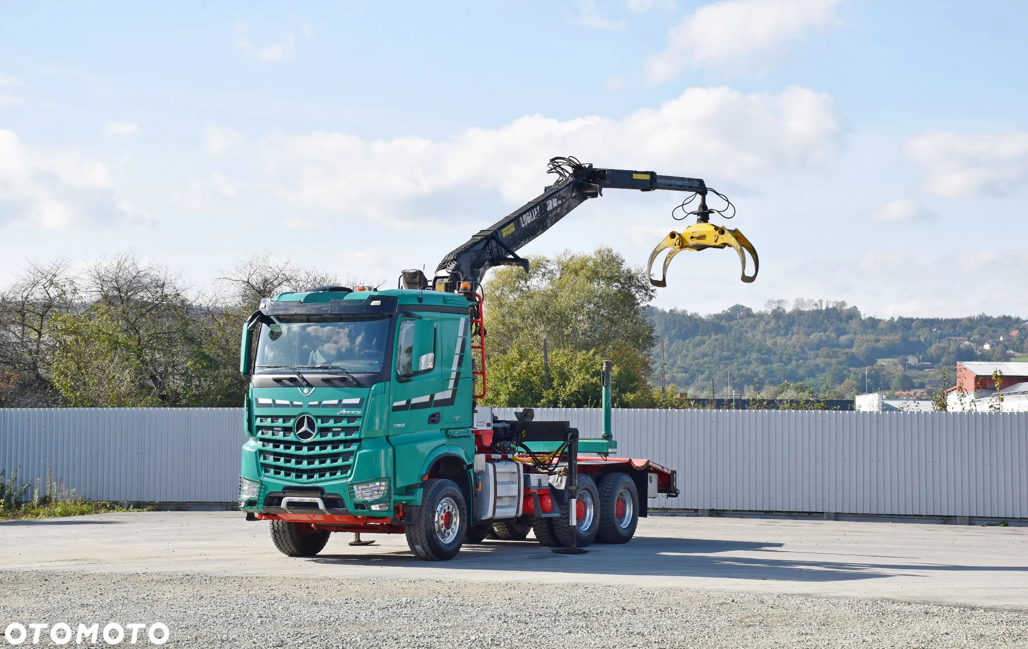 Mercedes-Benz AROCS 3363 * DO TRANSPORTU DREWNA * LOGLIFT F 251S / 6x4 - 2