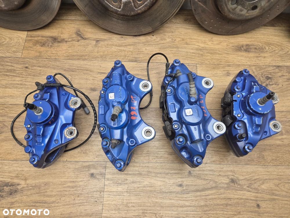 BMW F20 F30 F36 ZACISKI HAMULCOWE M-PAKIET BREMBO 370/345MM TARCZE KOMPLET - 9