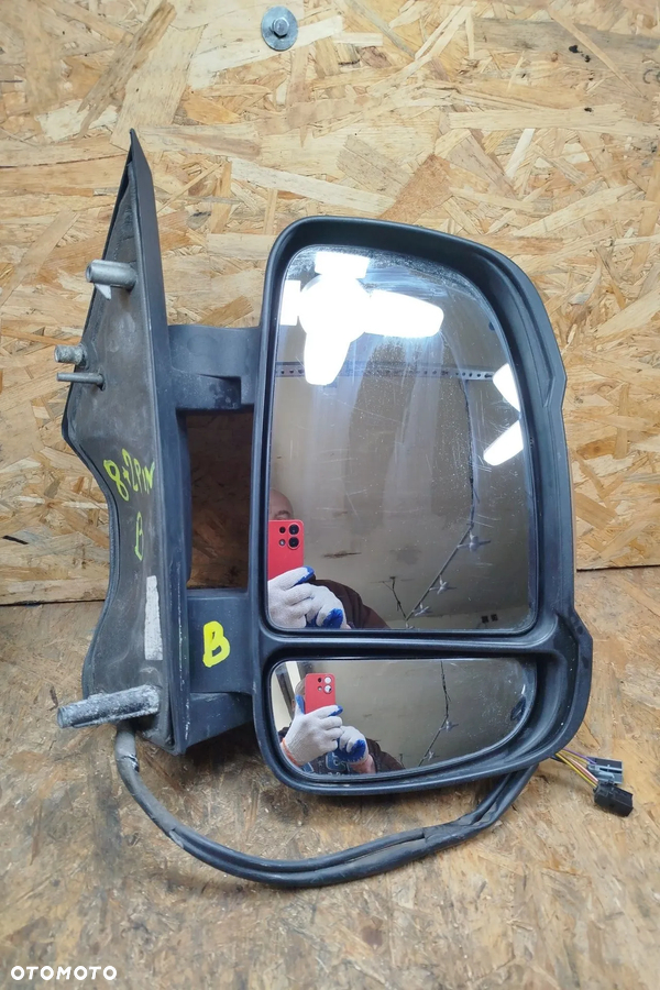 Fiat Ducato III Boxer Jumper II 06-22r lusterko prawe 8+2 PIN elektryczne NR. "B" EUROPA
