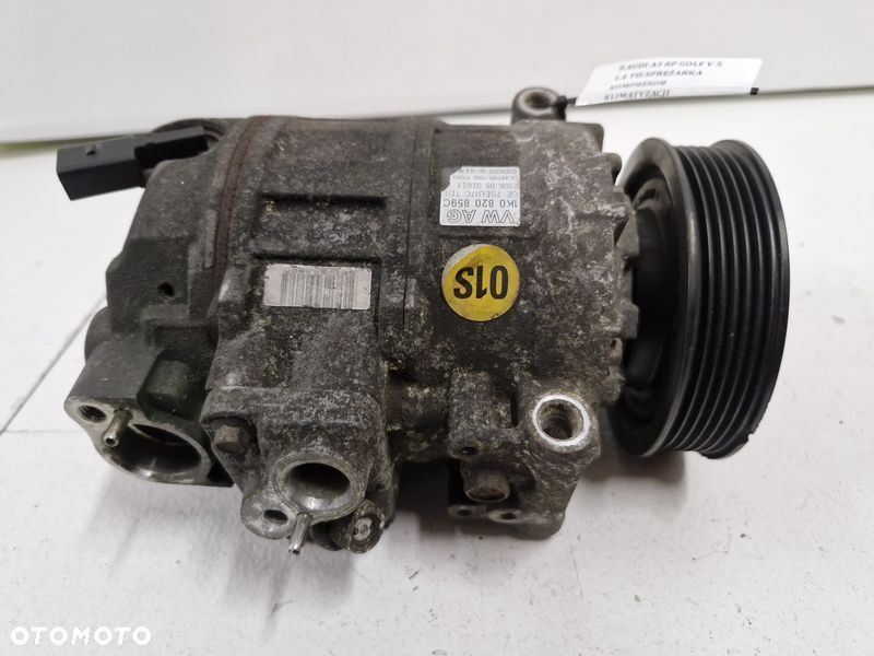 AUDI A3 8P GOLF V 5 1.4 TSI SPRĘŻARKA KOMPRESOR KLIMATYZACJI 1K0820859C - 8