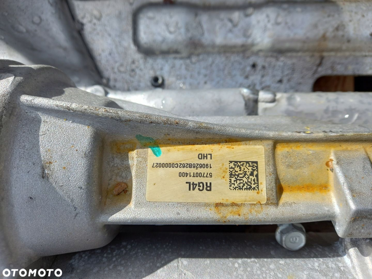 WÓZEK SANKI PRZÓD KPL ZAWIESZENIE GENESIS EV G80 - 3