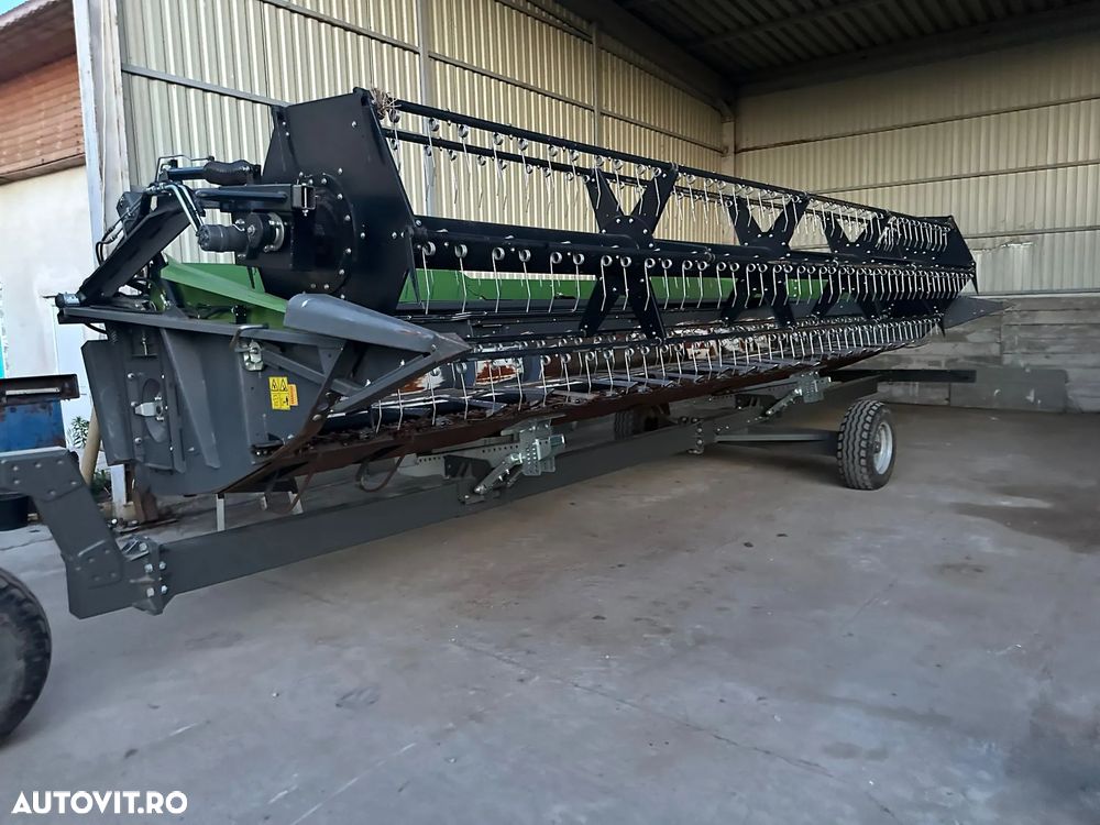 Fendt Combina FENDT 6335C 6,8m + Header Porumb si FS OLIMAC 8 - 4