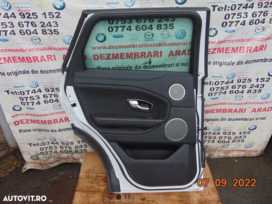 Fete usi Range Rover Evoque 2011-2018 panouri interiare usi fata spate - 4