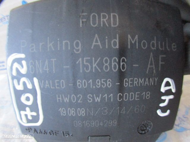 Modulo 6N4T15K866AF FORD FOCUS 2 2008 1.6 Tdci 109CV 5P CINZA ESCURO Módulo Sensores De Estacionamento - 3