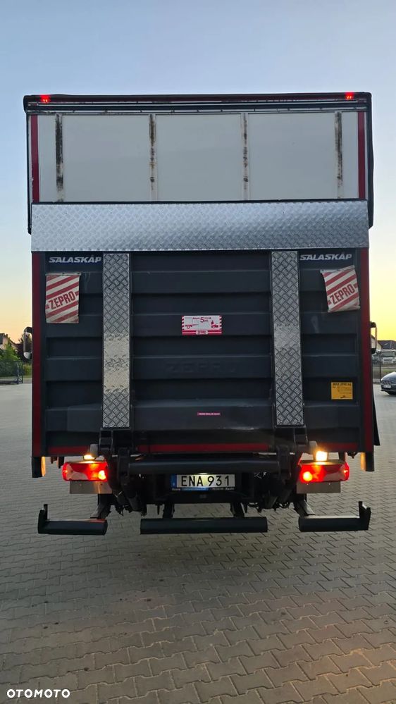 Scania P280 Euro 6 4x2 kurierka regulowany kontener 18 palet super stan niski przebieg! godna uwagi! - 18