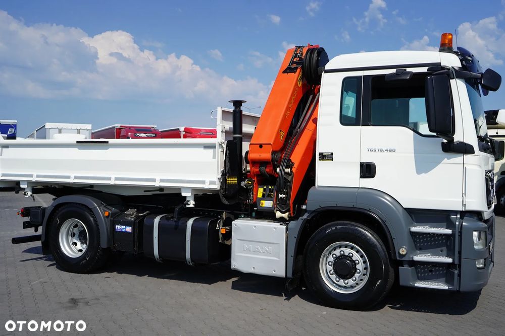 MAN TGS / 18.480 / E 6 / 4 X 4 / WYWROTKA + HDS / PALFINGER PK 20001 / PILOT - 31