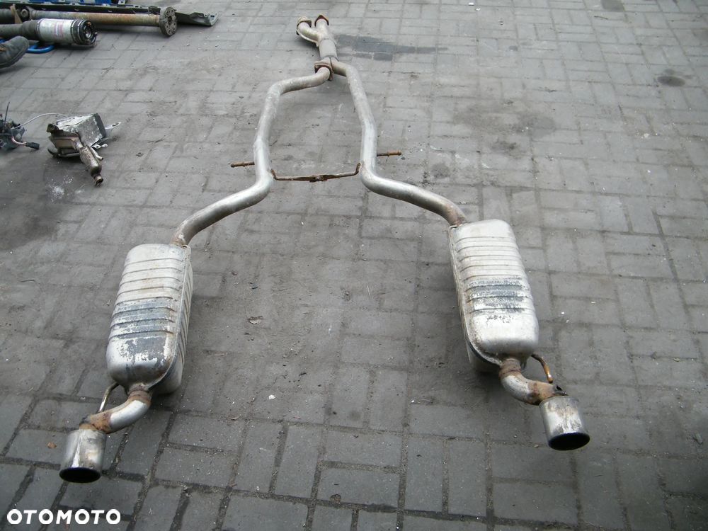 Tłumik wydech Mercedes W220 S klasa 3.2 CDI (2001r.) - 1