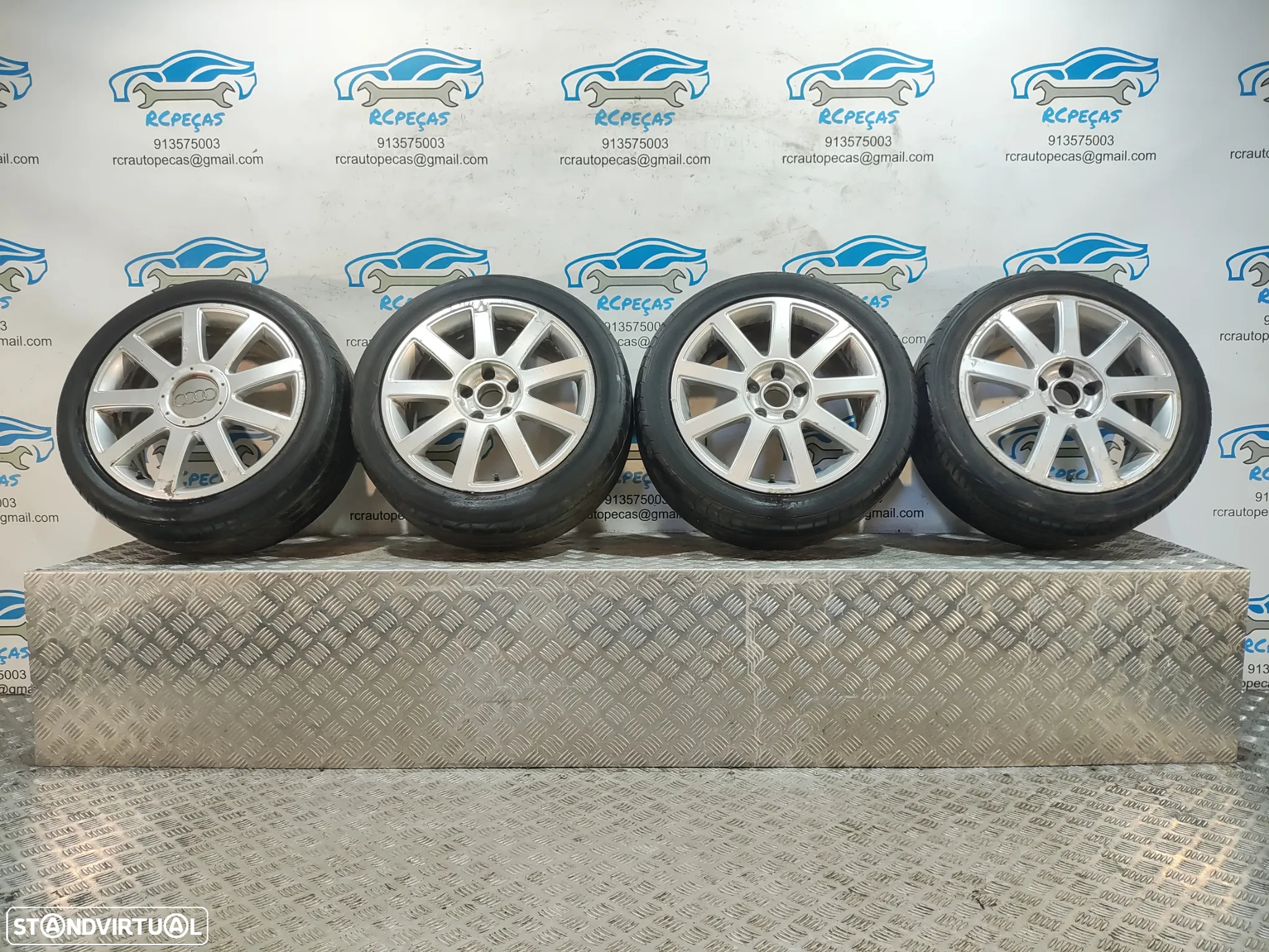 - Conjunto Jantes 17 Ronal Originais Audi A4 B6 7,5J ET 43 5x112 - 11