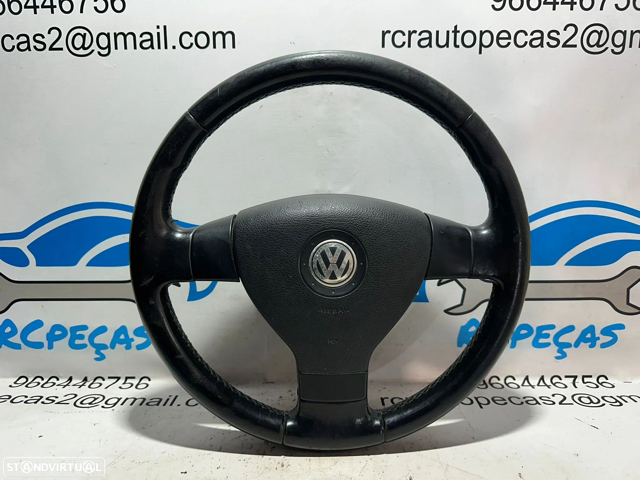 Volante Airbag VW Volkswagen Golf 5 MK5 V 1k0419091M 2004 - 2009 - 1