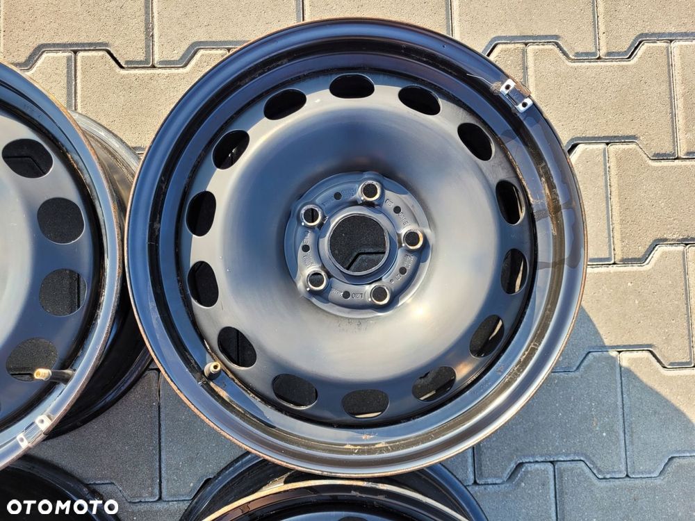 FELGI STALOWE VW PASSAT SEAT EXEO 7x16 ET45 5x112 SKODA OCTAVIA 5Q0601027BQ - 4