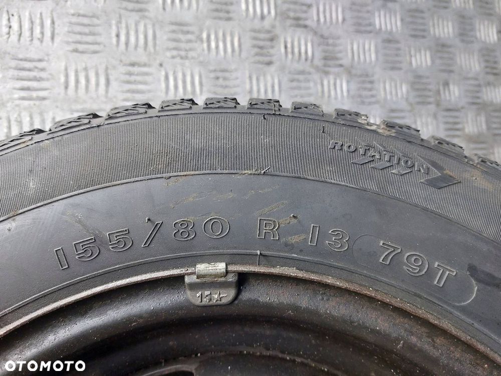 KOŁO FELGA OPONA ZAPAS 4x98 5Jx13 ET35 FI58,1 155/80R13 DAYTON FIAT - 2