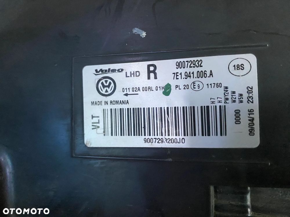 lampy transporter T6 7E multivan komplet eu całe - 13