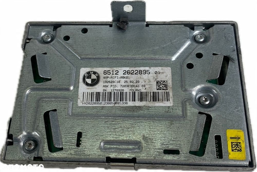 BMW 3 G20 G21 WZMACNIACZ AUDI AMPLITUNER 2622895 - 11