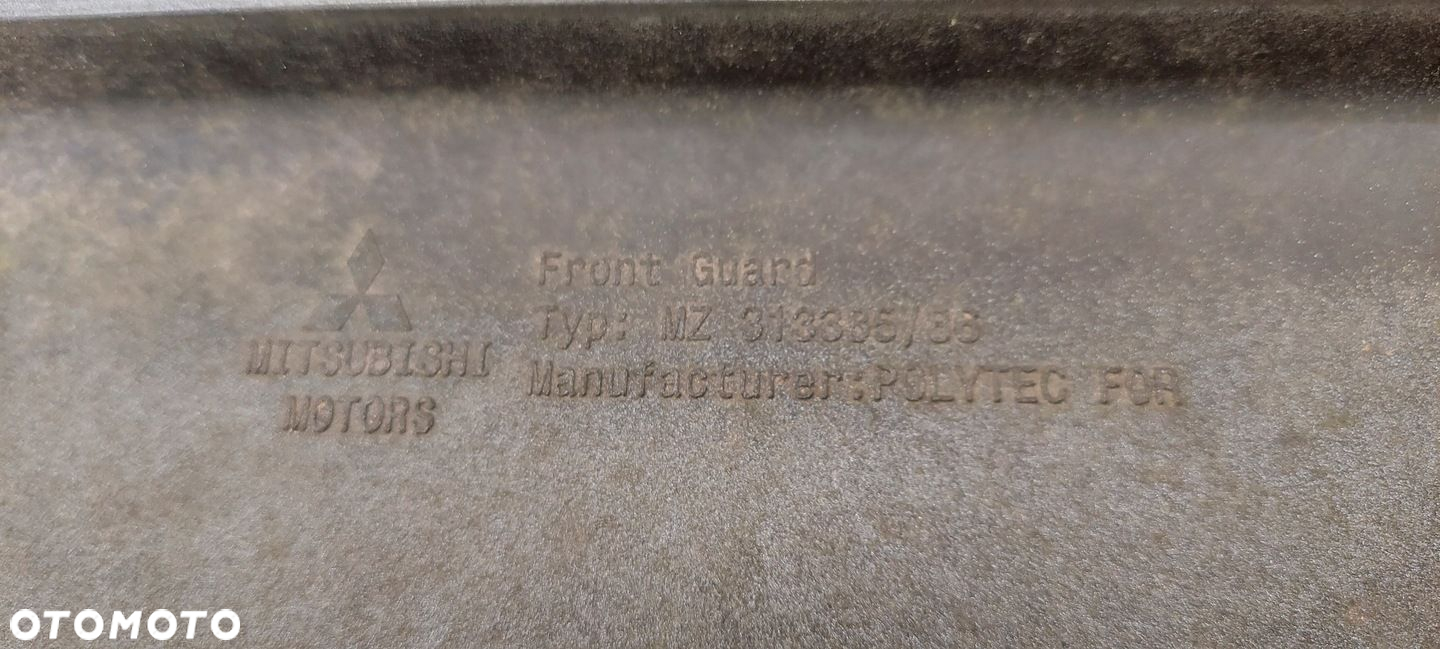 DOKŁADKA KANGUR ZDERZAKA PRZÓD MITSUBISHI L200 96-05 313385 - 3