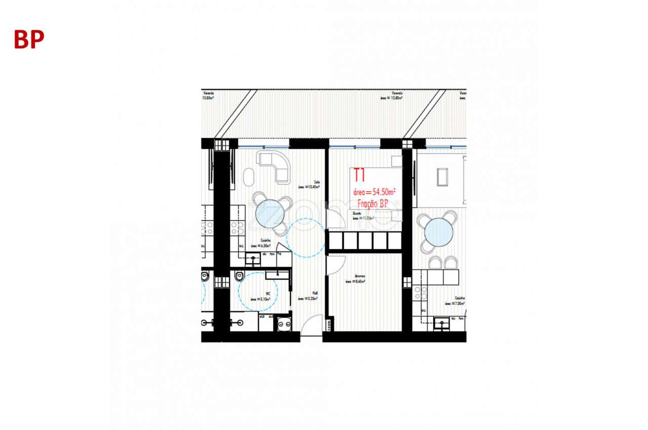 Apartamento T1+1 c/ Varanda, Freamunde, Paços de Ferreira (Fração B... - Grande imagem: 2/17