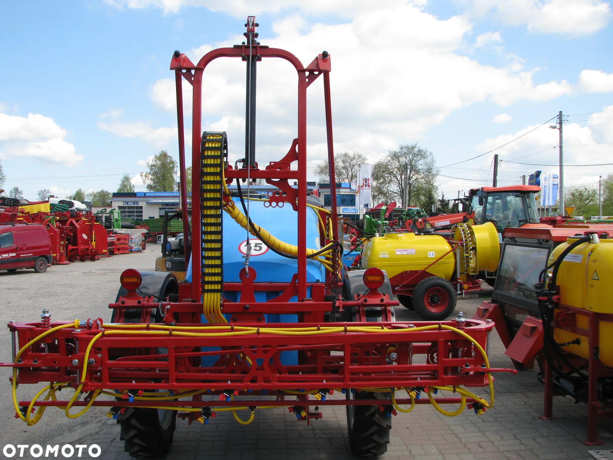 Inny Opryskiwacz przyczepiany polowy Biardzki 329/29 1500 litrów / opryskiwacz sadowniczy przyczepiany "Ślęza" TL1000S Tad-Len - 5