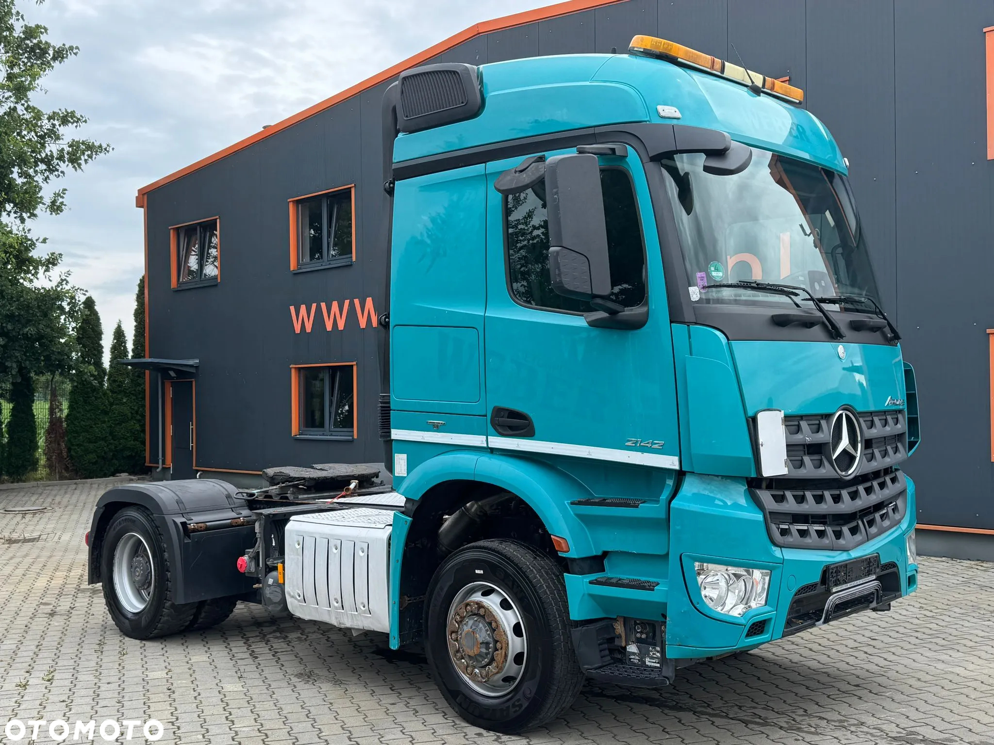Mercedes-Benz AROCS 2142 4x4H SZM EURO6 CIĄGNIK SIODŁOWY Z HYDRAULIKĄ WYWROTU - 3