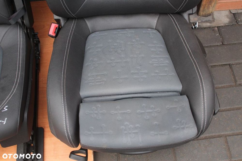 FOTELE TAPICERKA BOCZKI PÓŁSKÓRA OPEL MERIVA B EUROPA - 10