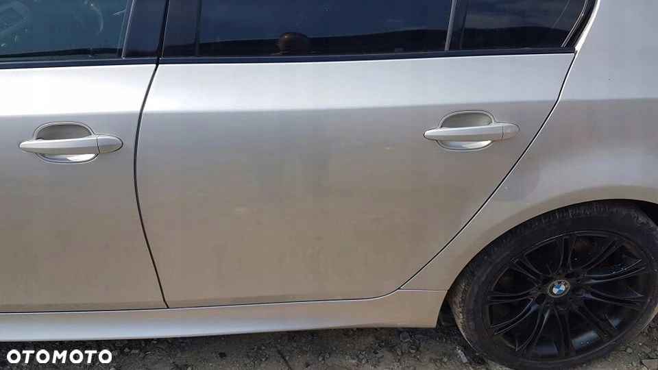 drzwi lewy tyŁ lewe tylne bmw e60 titansilber - 1
