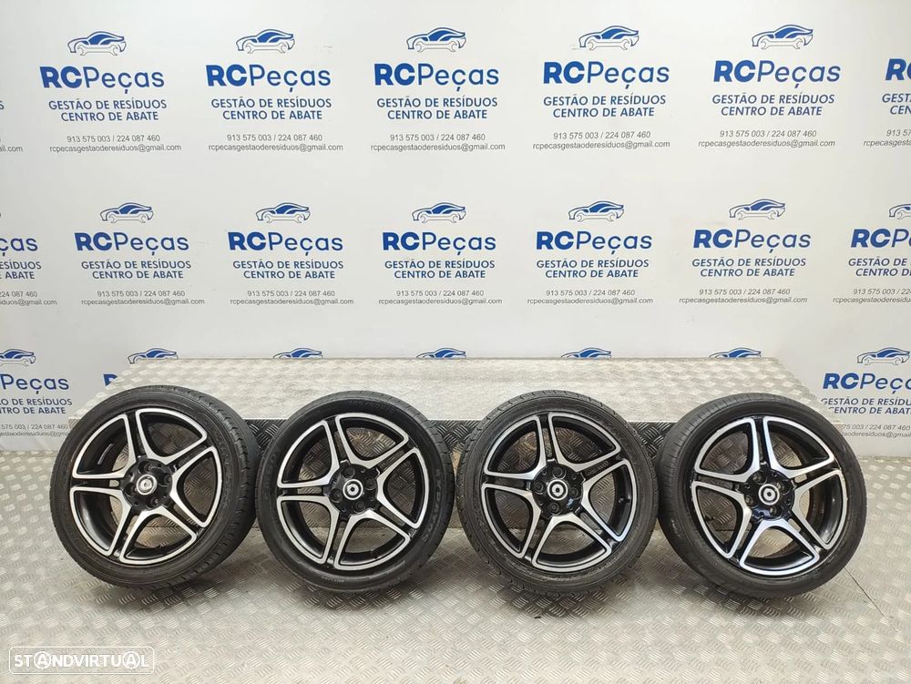 Conjunto jantes 16 Smart Forfour EQ 453 4,5J 6J ET40 ET44 4x100 - 10