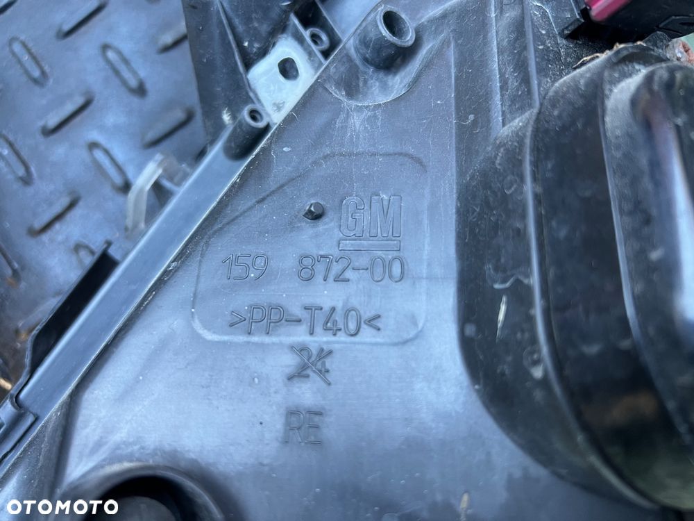 OPEL VECTRA C REFLEKTOR XENON PRAWY LAMPA PRAWA KOMPLETNA CIEMNA 159872-00 ORYGINAŁ - 5