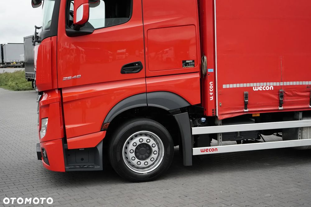 Mercedes-Benz ACTROS / 2548 / ACC / E 6 / ZESTAW PRZEJAZDOWY 120 M3 / OŚ SKRĘTNA - 17