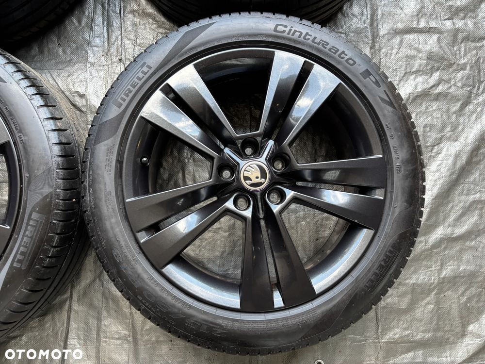 SKODA KAROQ Sportline Alufelgi 18' felgi   SUPER STAN ET45 opony PIRELLI super stan - 4