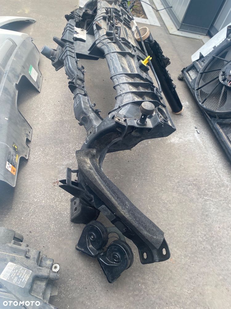 Ford Transit Custom Mk8 2016r MASKA BŁOTNIK przedni  lewy LAMPA przednia lewa REFLEKTOR grill atrapa ZDERZAK pas przedni chłodnice KOMPLETNY PRZÓD pokrywa silnika komplet chłodnic wentylator - 6